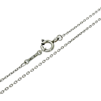 Tiffany & Co Silver Loving Heart Necklace 925 Stamp — view 7