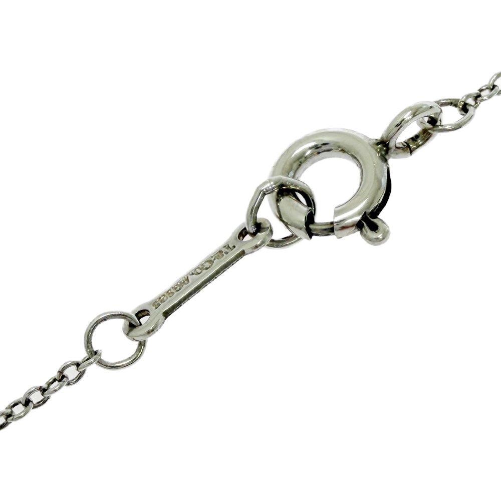 Tiffany & Co Silver Loving Heart Necklace 925 Stamp — view 6