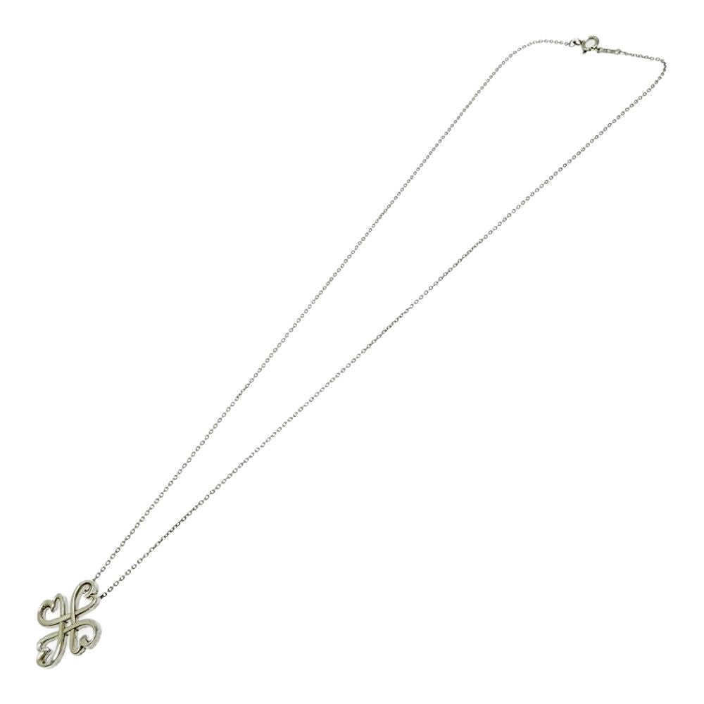 Tiffany & Co Silver Loving Heart Necklace 925 Stamp — view 4