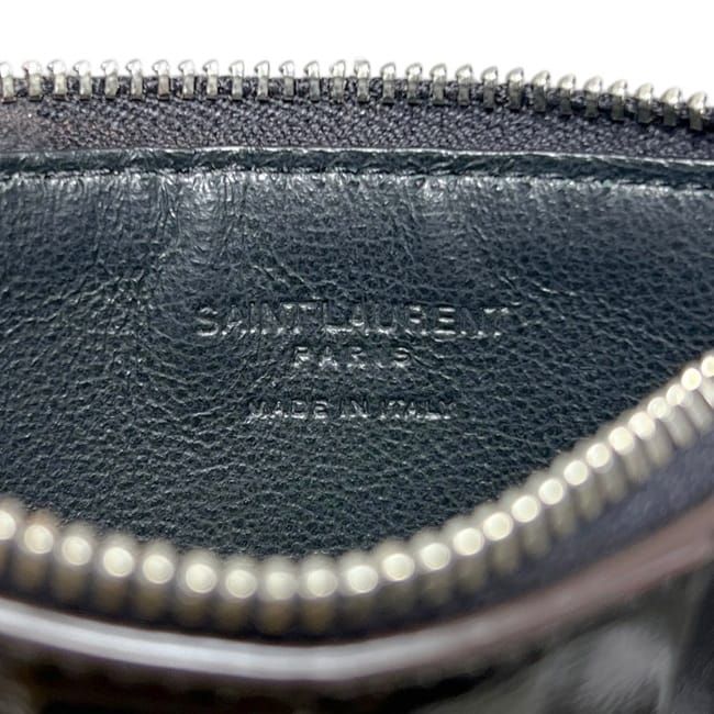 Saint Laurent Coin Case Black — view 5