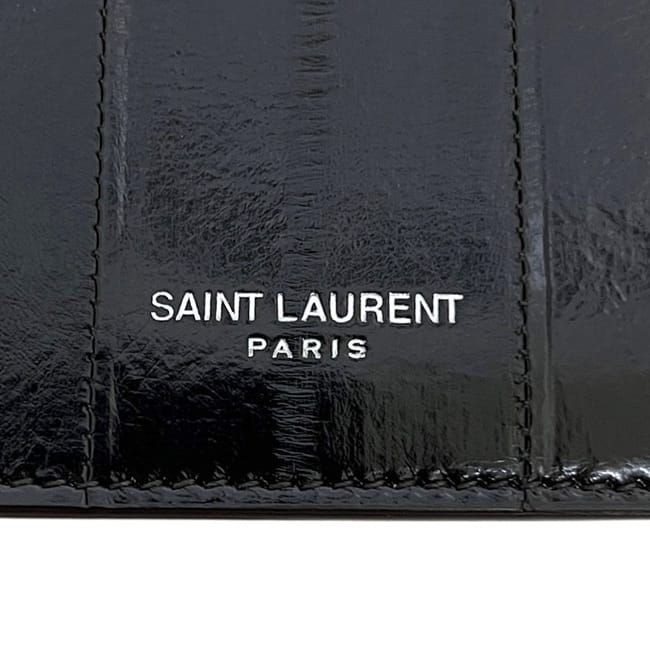 Saint Laurent Coin Case Black — view 7