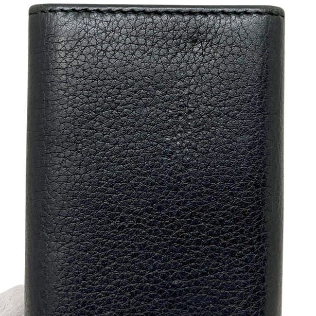 Prada 6 Key Case Black Nero Leather Holder — view 6