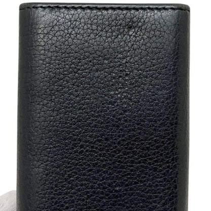 Prada 6 Key Case Black Nero Leather Holder — view 6