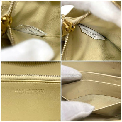 Bottega Veneta Zip Around Wallet Beige — view 3