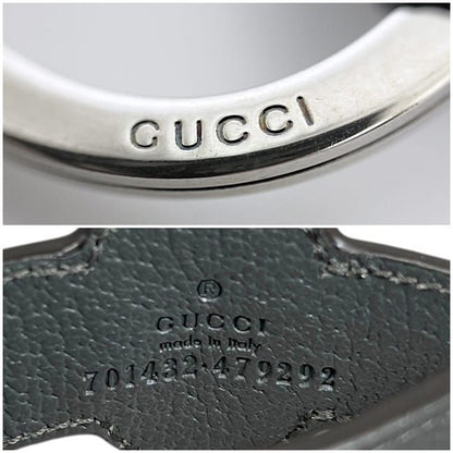 Gucci Key Ring Black Gray — view 7