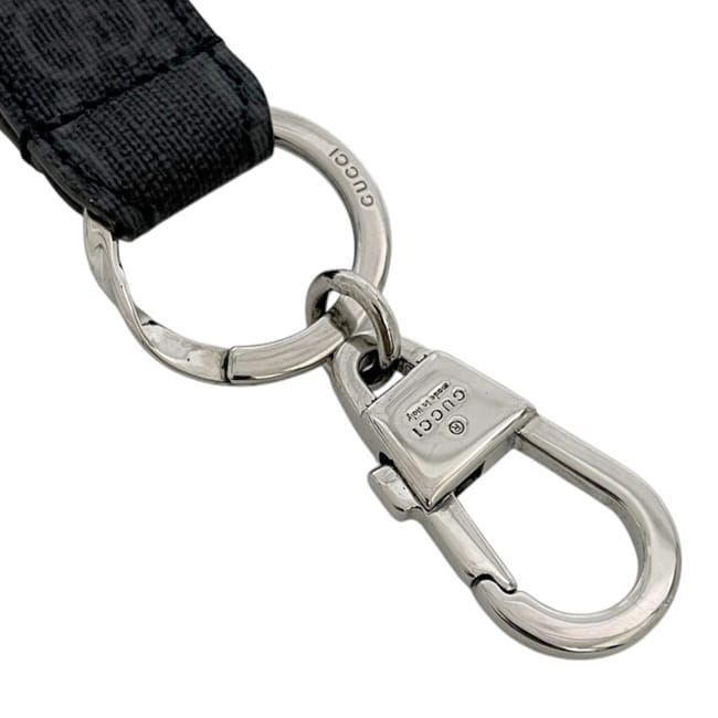 Gucci Key Ring Black Gray — view 5