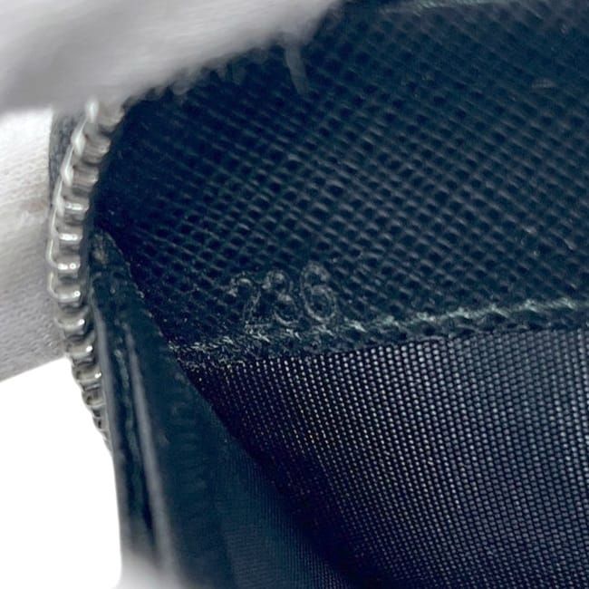 Prada Zip Around Wallet Black Nero — view 4