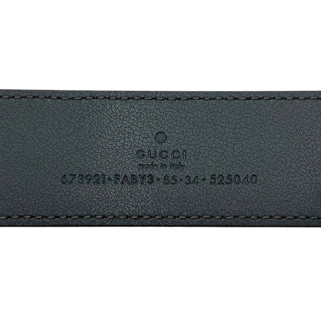 Gucci Belt Gray GG Supreme — view 8
