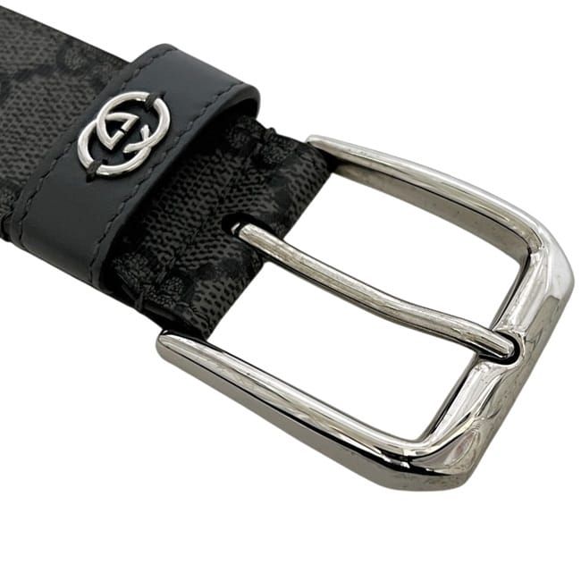 Gucci Belt Gray GG Supreme — view 4