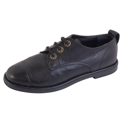 Chanel Sneakers Leather Shoes Davis Coco — view 2
