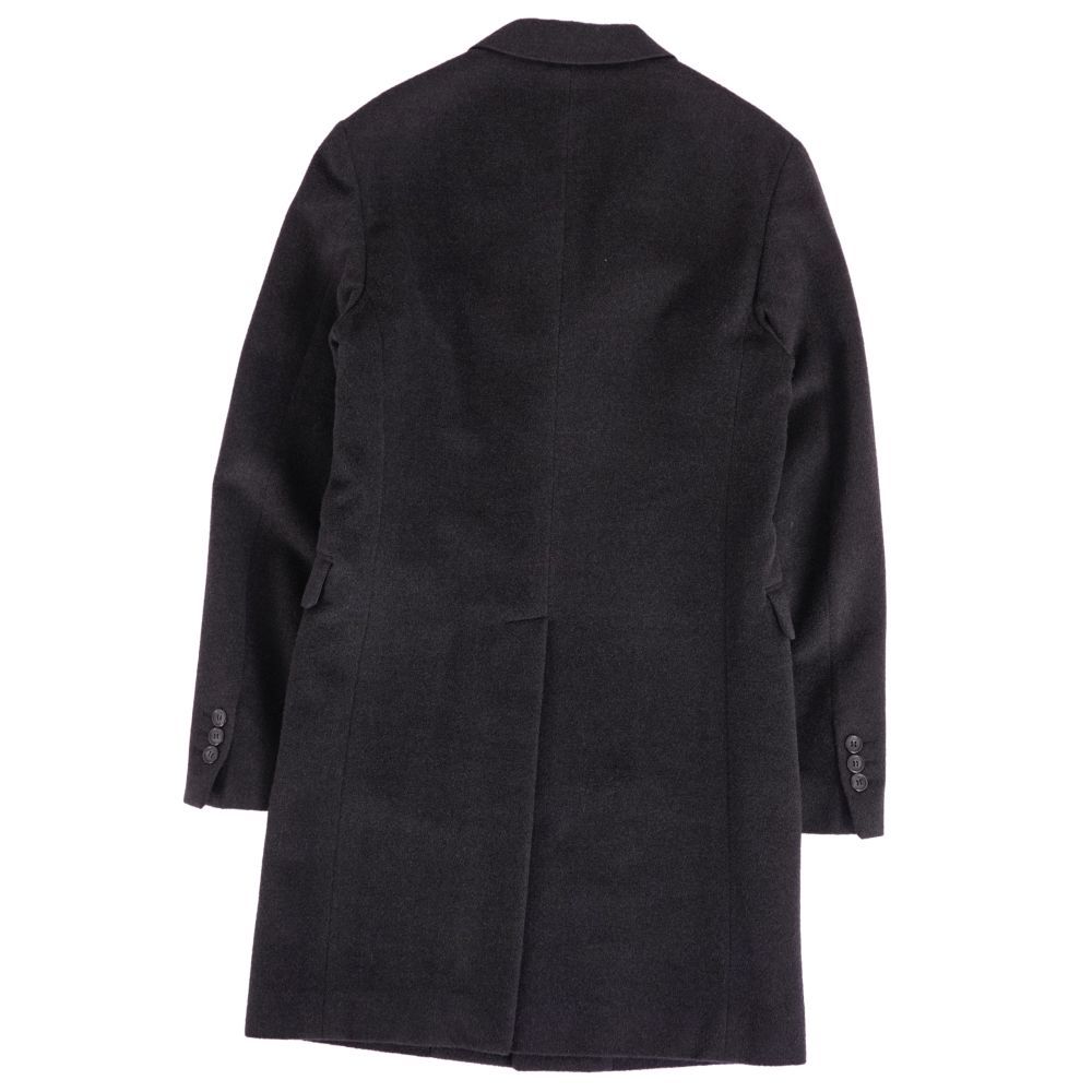 Prada Coat Chester Long Wool Cashmi Dark Gray — view 4