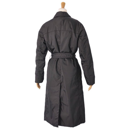Prada Coat Belted Long Nylon Padded — view 6