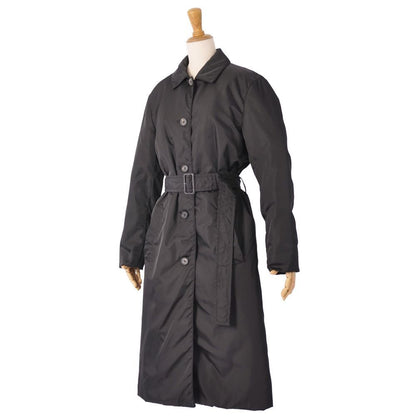 Prada Coat Belted Long Nylon Padded — view 5