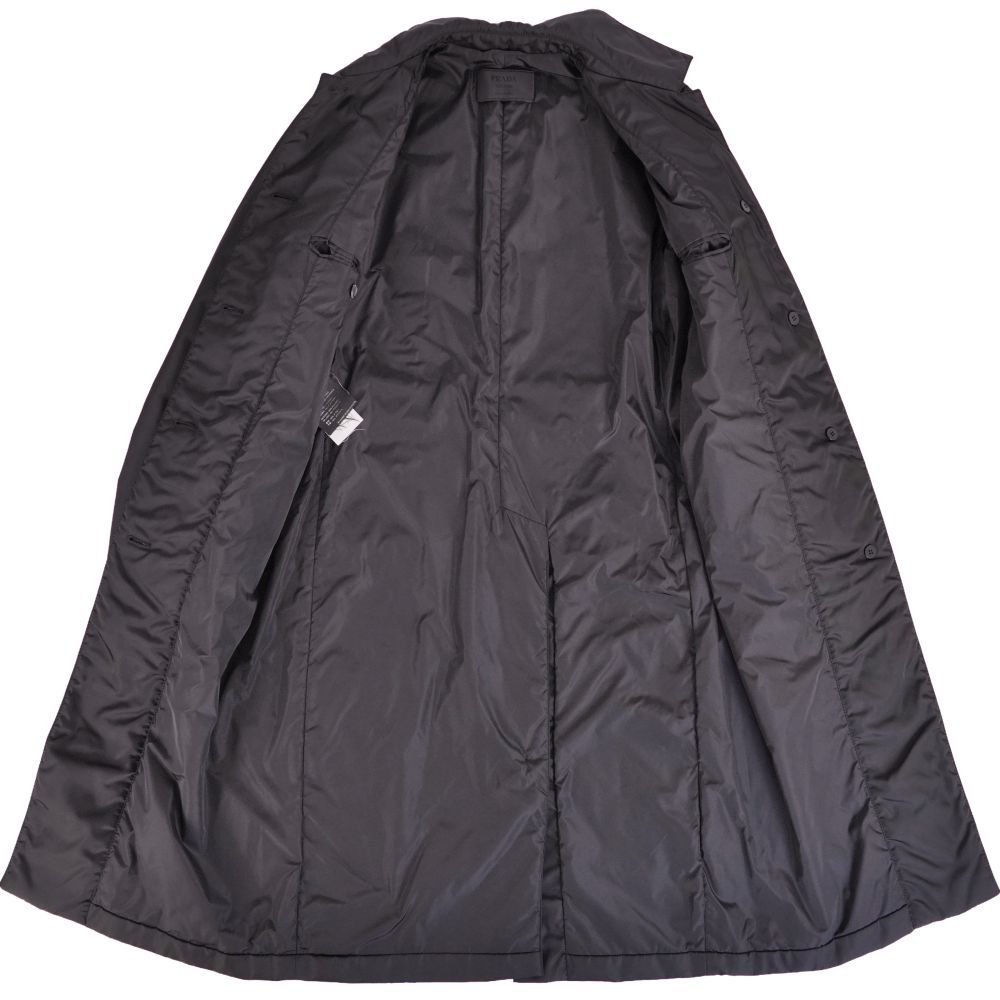 Prada Coat Belted Long Nylon Padded — view 7