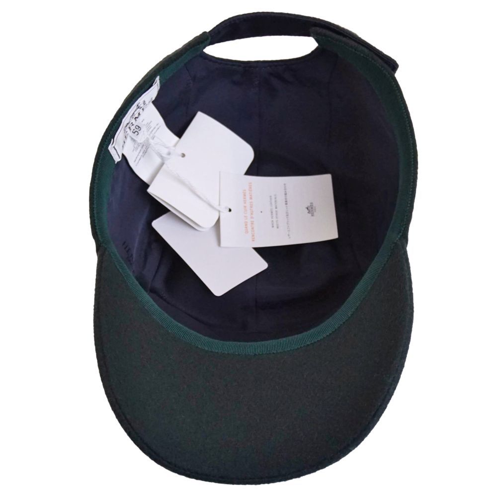 Hermes Hat Nevada Super Cap Cashmere — view 5