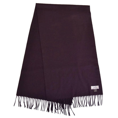 Hermes Scarf Shawl Cashmere Fringe — view 2