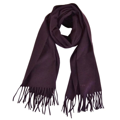 Hermes Scarf Shawl Cashmere Fringe — view 3