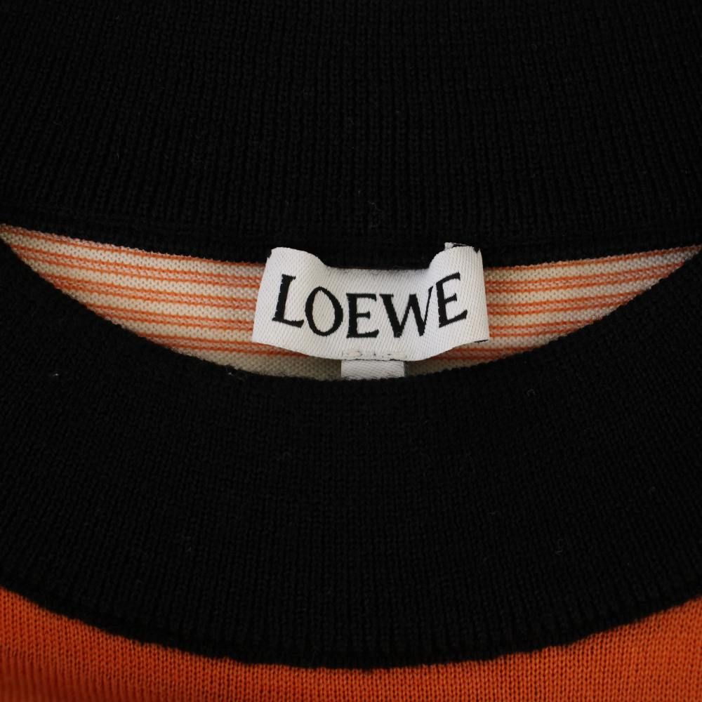 Loewe Knit Sweater Long Sleeve Border Pattern — view 3