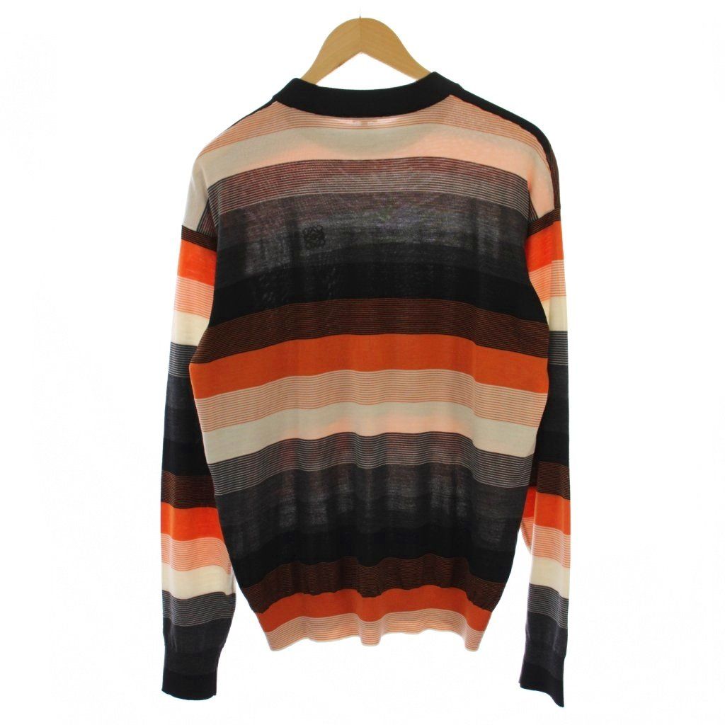 Loewe Knit Sweater Long Sleeve Border Pattern — view 2