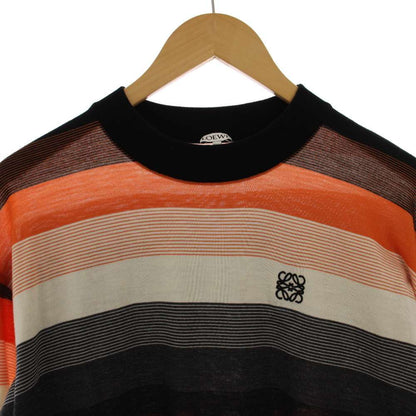 Loewe Knit Sweater Long Sleeve Border Pattern — view 4