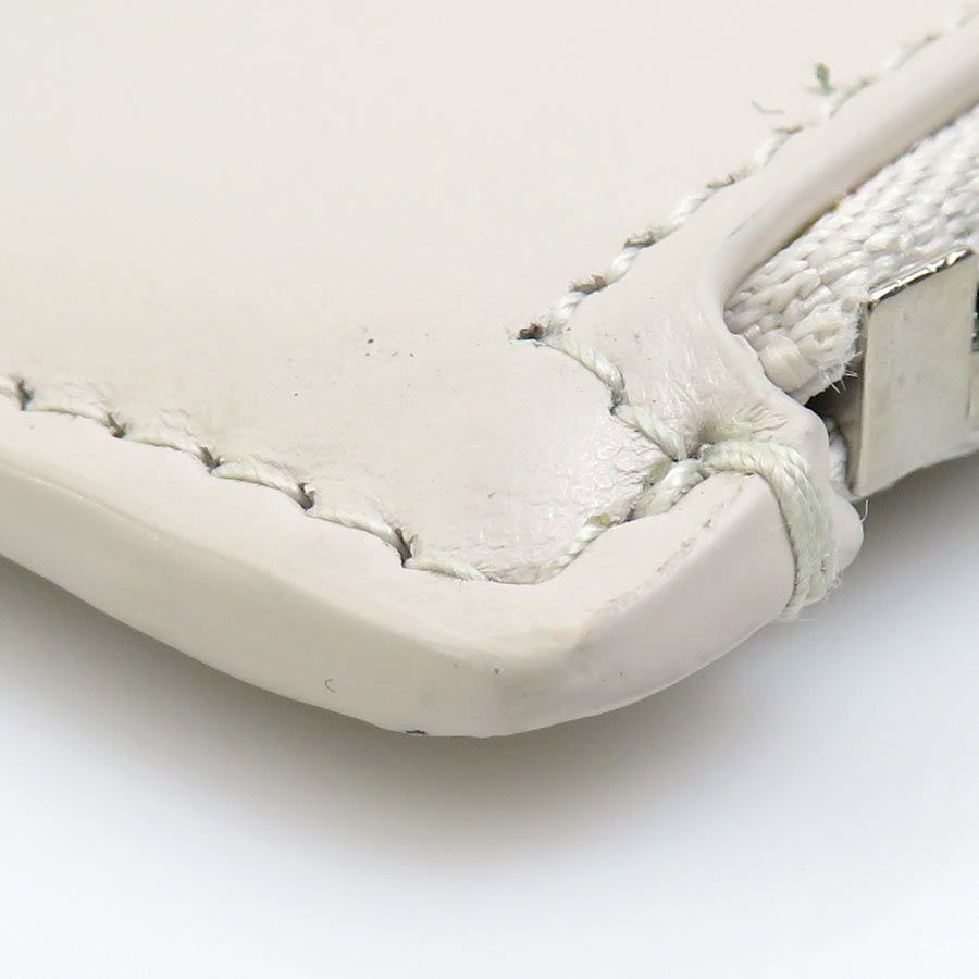 Balenciaga Card Case Leather Ivory — view 6