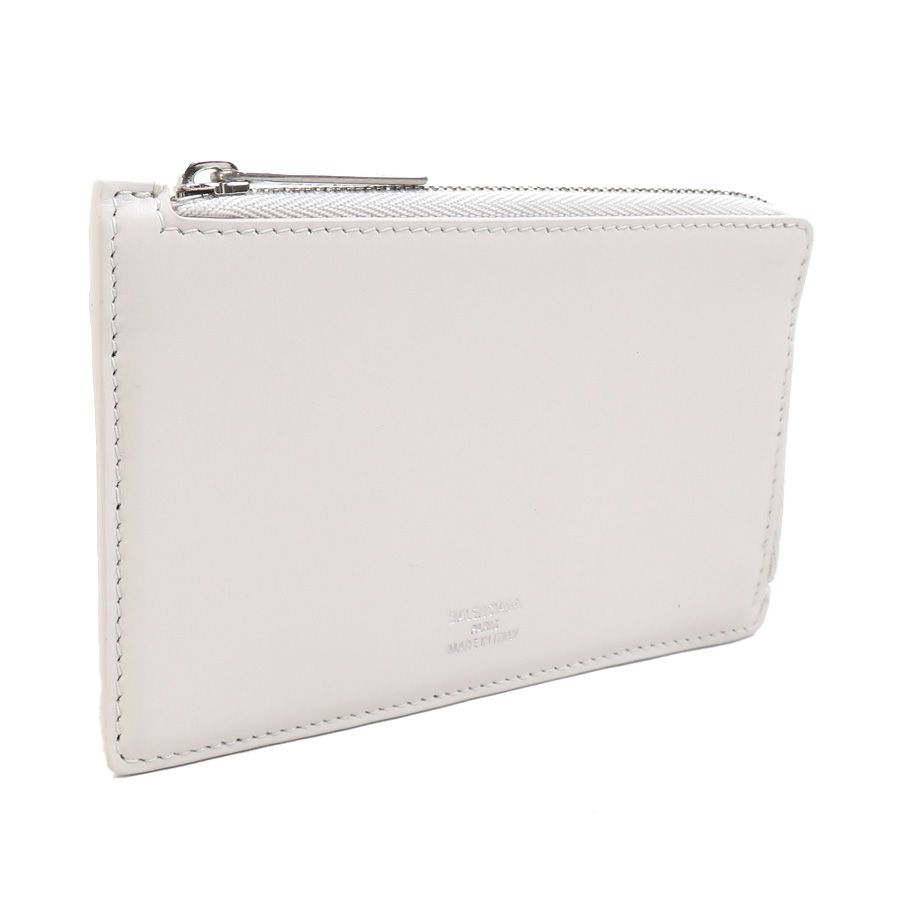 Balenciaga Card Case Leather Ivory — view 2