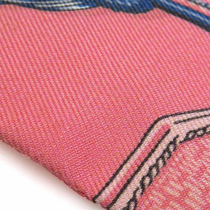 Hermes Scarf Twirly Silk Pink Multicolor — view 9