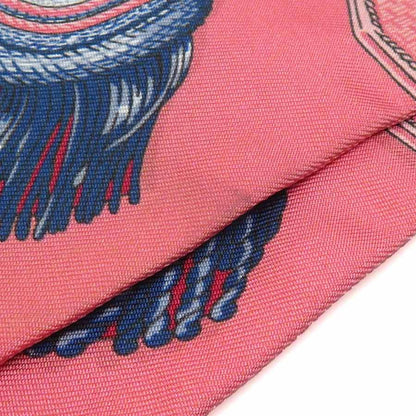 Hermes Scarf Twirly Silk Pink Multicolor — view 7
