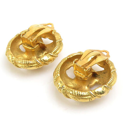 Chanel Earrings CC Logo — view 7