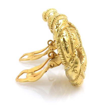 Chanel Earrings CC Logo — view 2