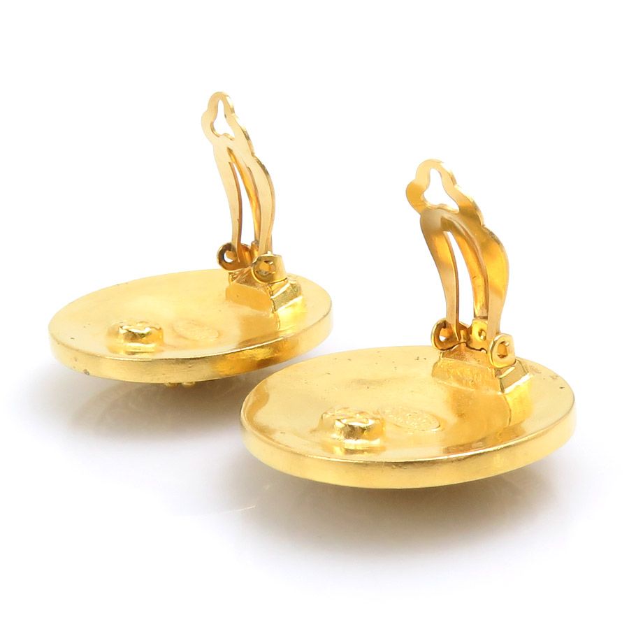 Chanel Earrings CC Logo — view 5
