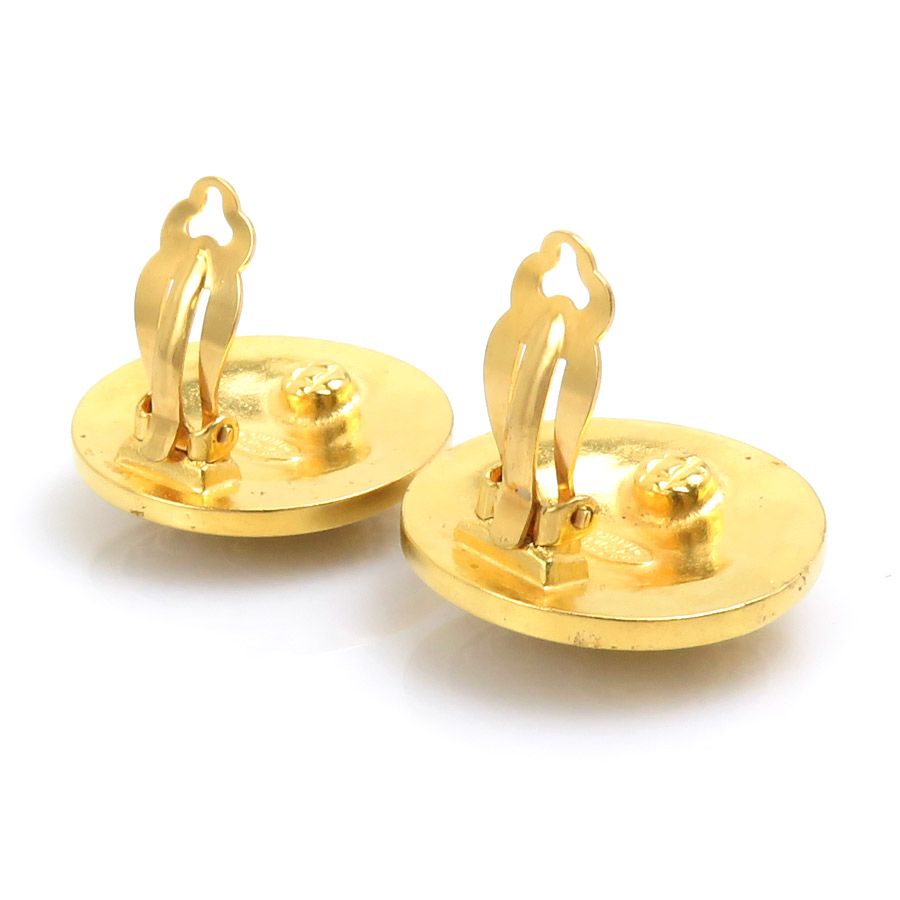 Chanel Earrings CC Logo — view 4