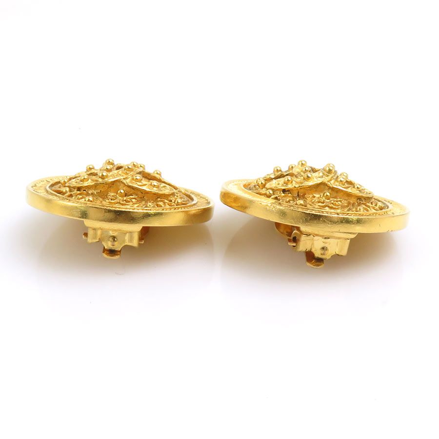 Chanel Earrings CC Logo — view 7