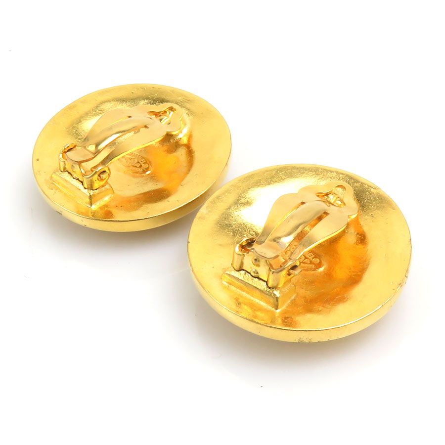 Chanel Earrings CC Logo — view 6