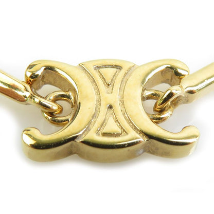 Celine Necklace Triomphe Blue Gold Light — view 3