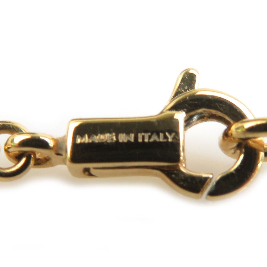Celine Necklace Triomphe Blue Gold Light — view 7