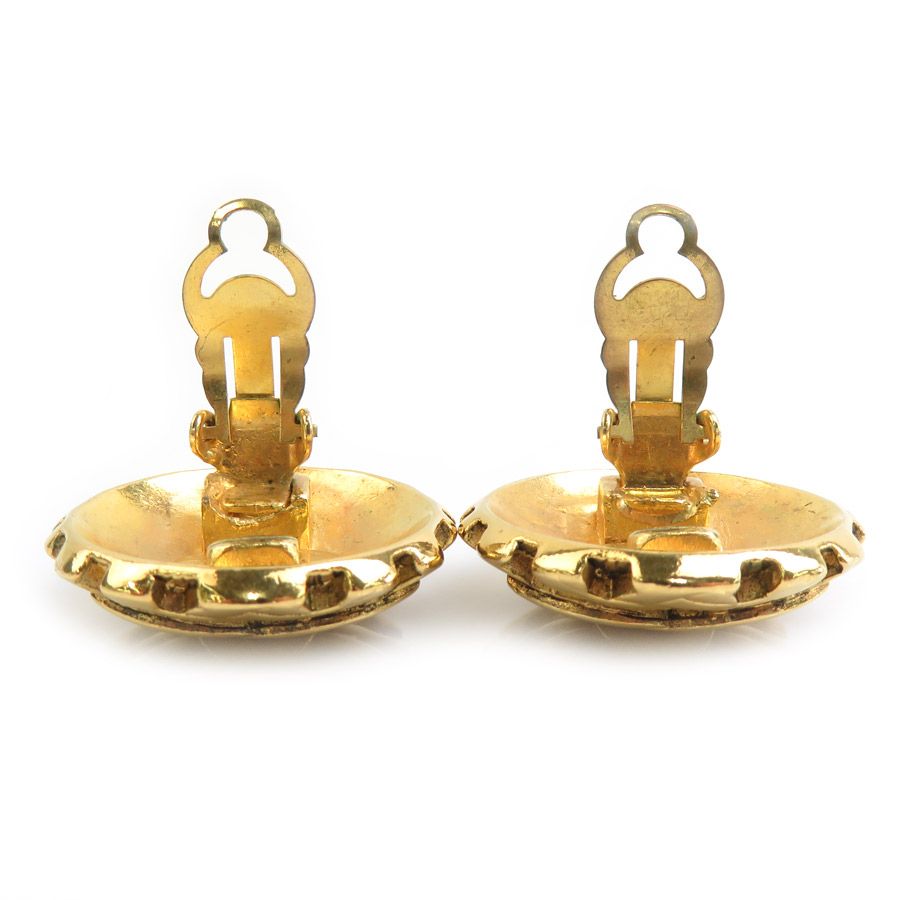 Chanel Earrings CC Logo — view 6