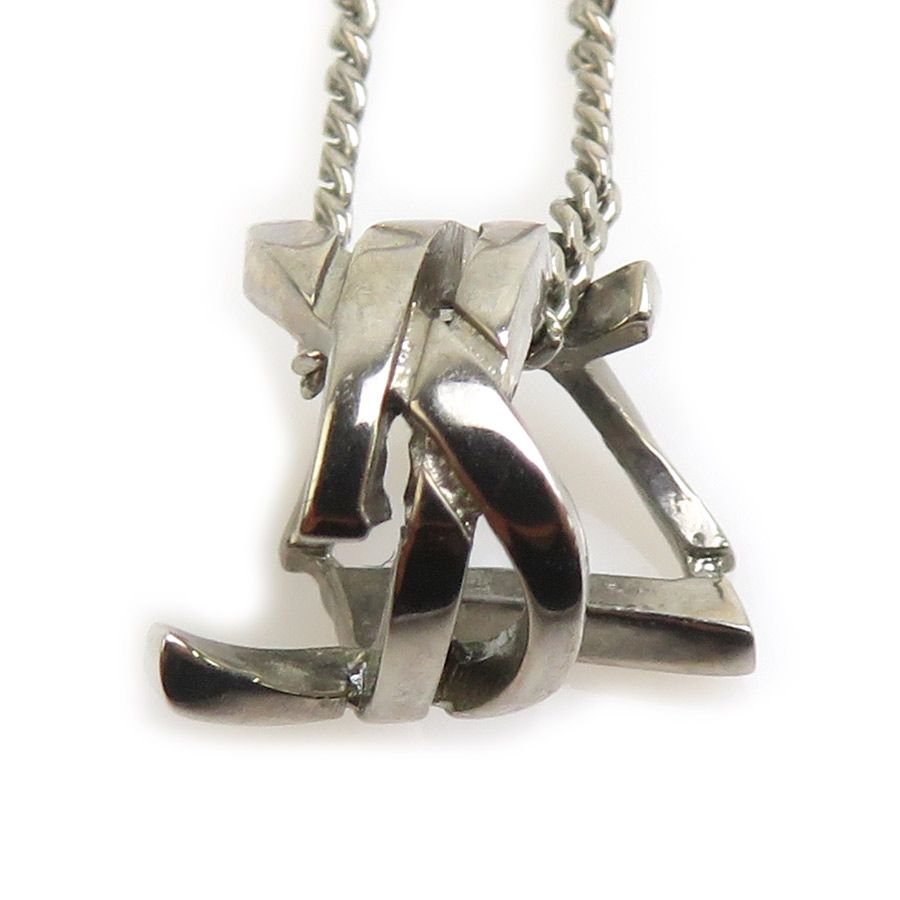 Saint Laurent Necklace Silver — view 4