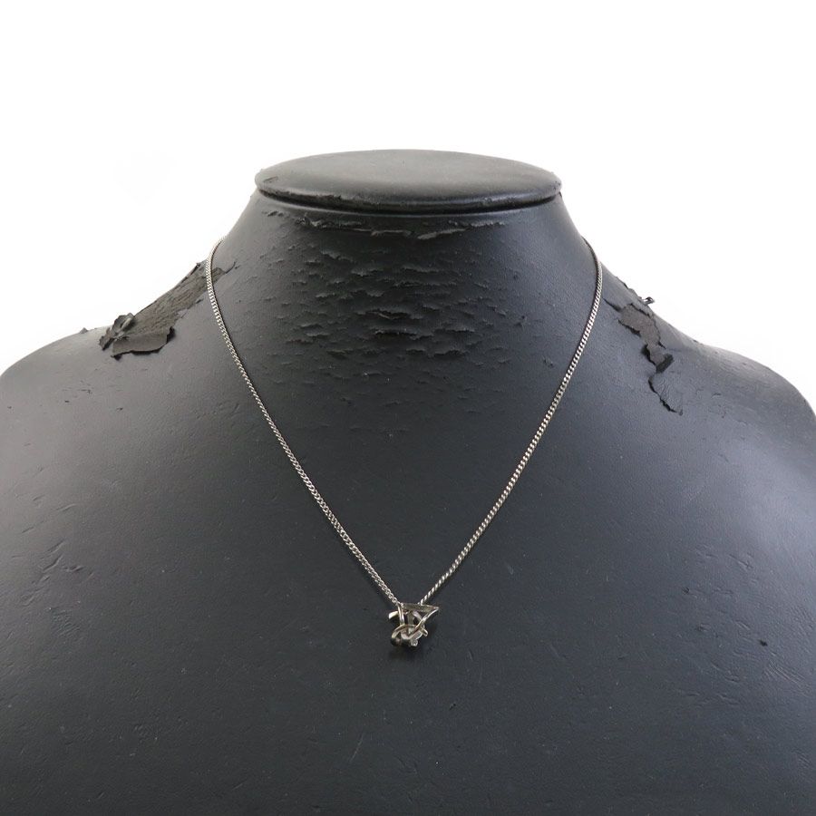 Saint Laurent Necklace Silver — view 8