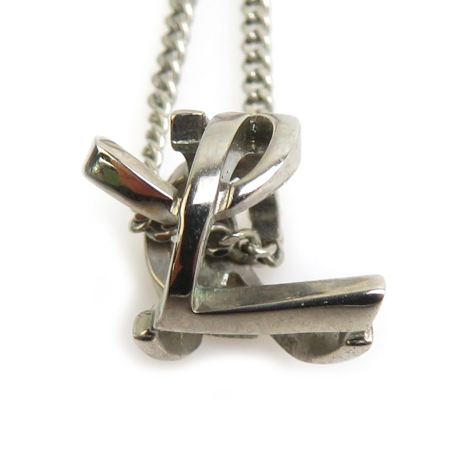 Saint Laurent Necklace Silver — view 3