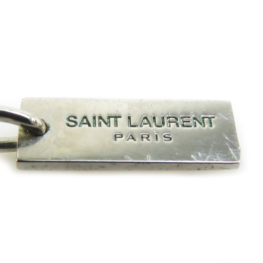 Saint Laurent Necklace Silver — view 7