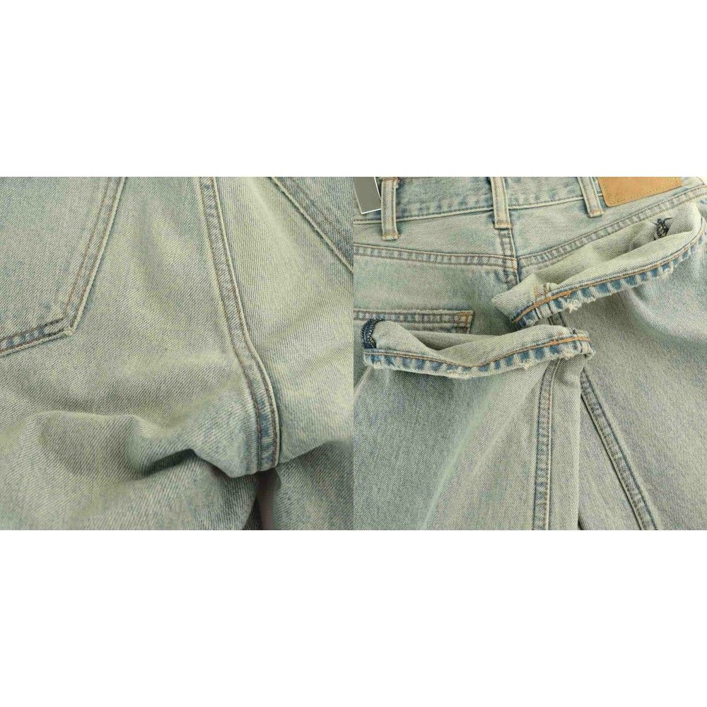 Celine Margaret Jeans Denim Pants Tapered 26 Light Blue — view 9