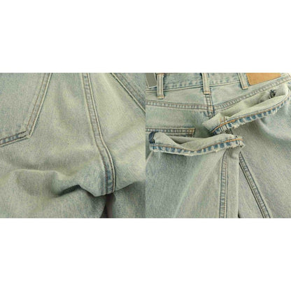 Celine Margaret Jeans Denim Pants Tapered 26 Light Blue — view 9