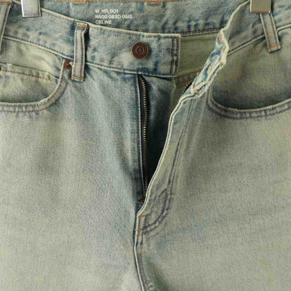 Celine Margaret Jeans Denim Pants Tapered 26 Light Blue — view 3
