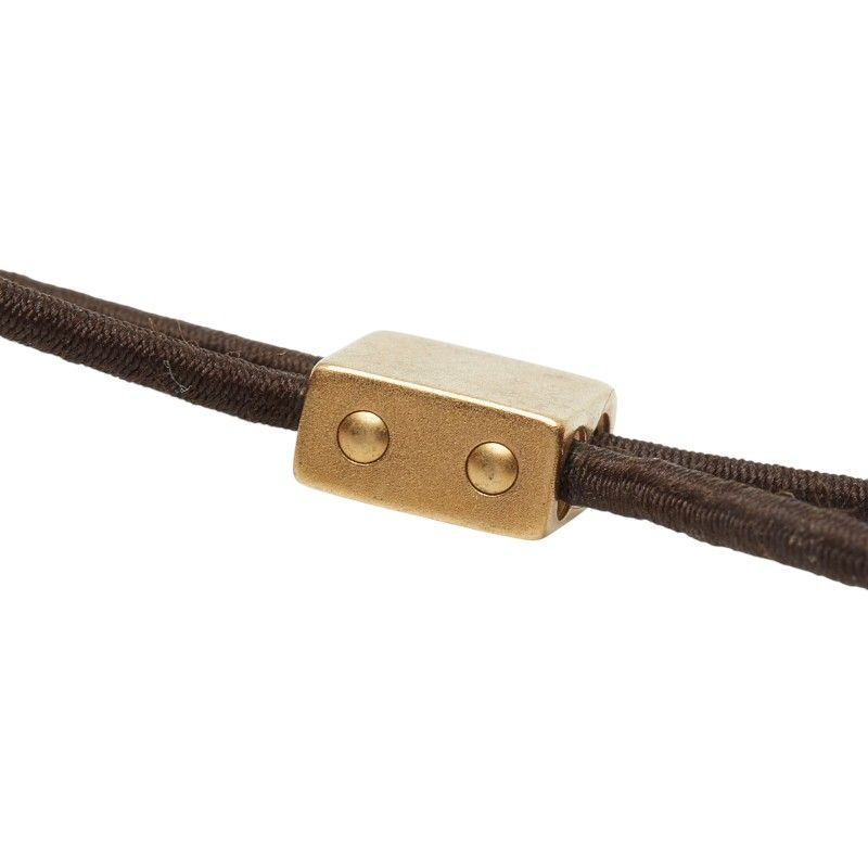 Louis Vuitton Hair Tie Cube Brown Plastic — view 3