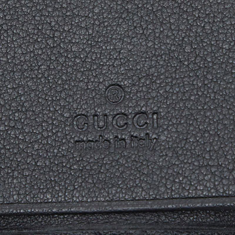 Gucci GG Canvas Key Case 6 Rows Black Holder — view 8