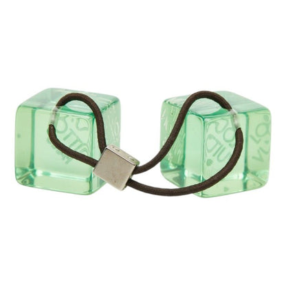 Louis Vuitton Hair Tie Cube Green Plastic — view 2