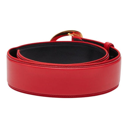 Cartier Panthère Belt 26 Red Gold Leather Canvas — view 3