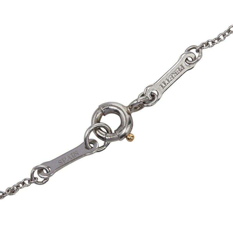 Tiffany & Co Elsa Peretti Small Cross Pendant Necklace Silver Platinum — view 6
