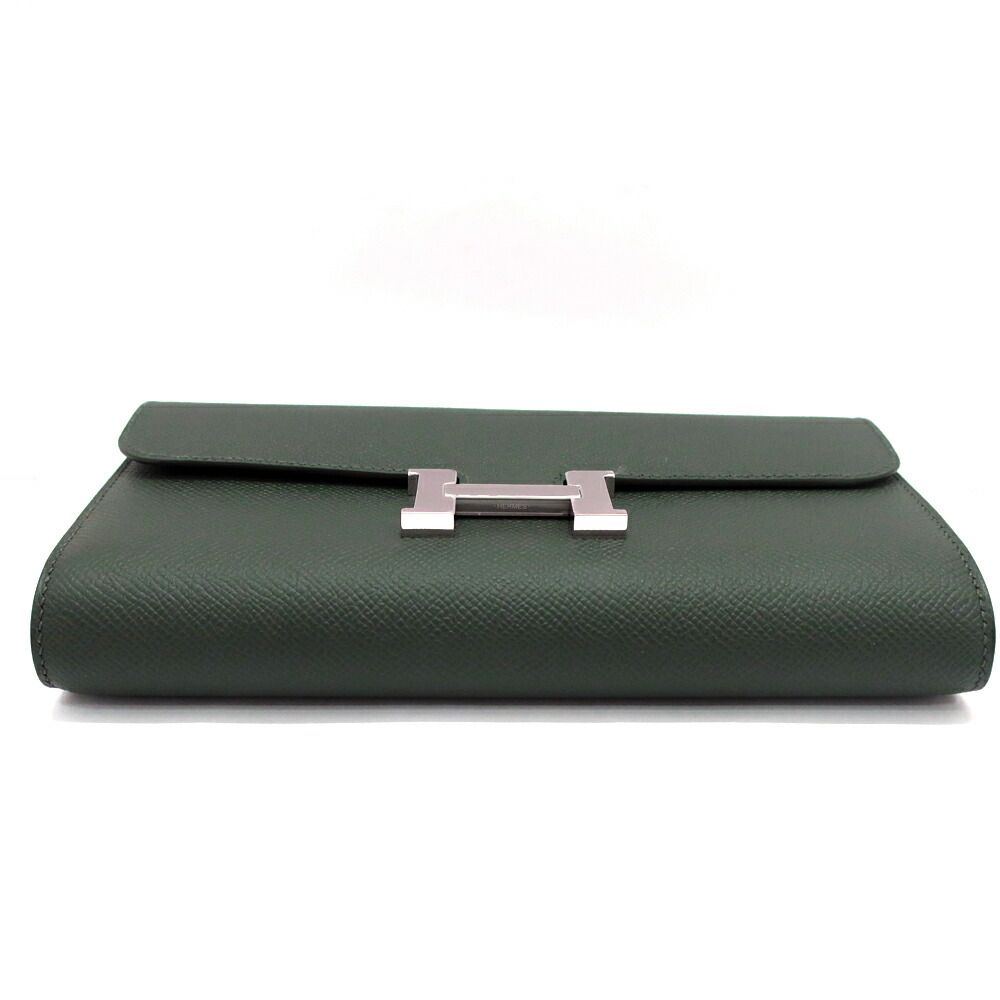Hermes Constance Wallet to Go Epsom Vert — view 7